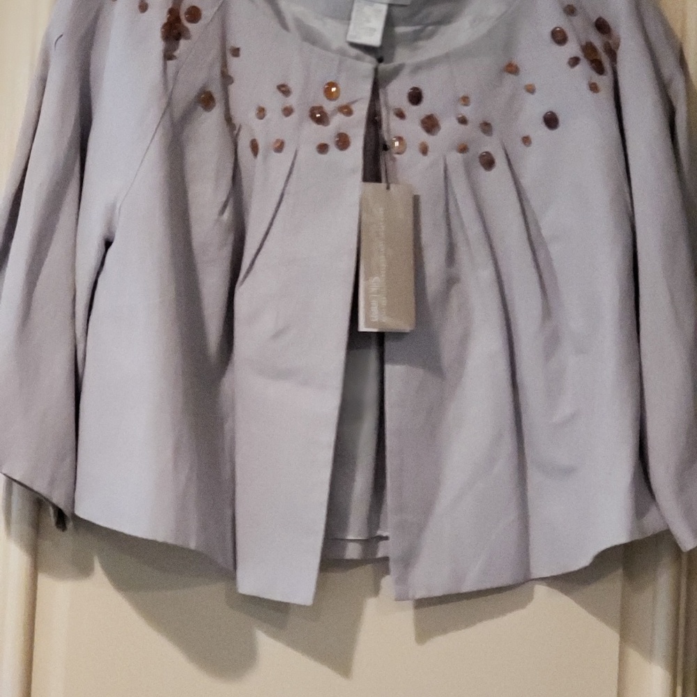 SPIEGEL SILK LINEN BLOUSE  SIZE SMALL NWT